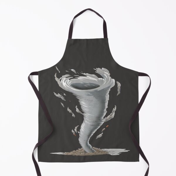 Item preview, Stylized tornado illustration with swirling debris and dust designed and sold by ChernivtsiSkoda.