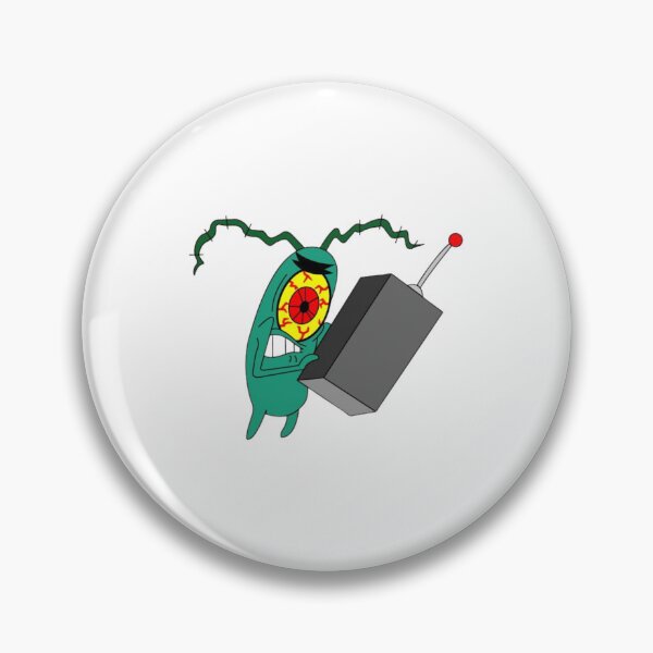 Item preview, Plankton With Remote Control Funny Cartoon designed and sold by Snowdog-Art.