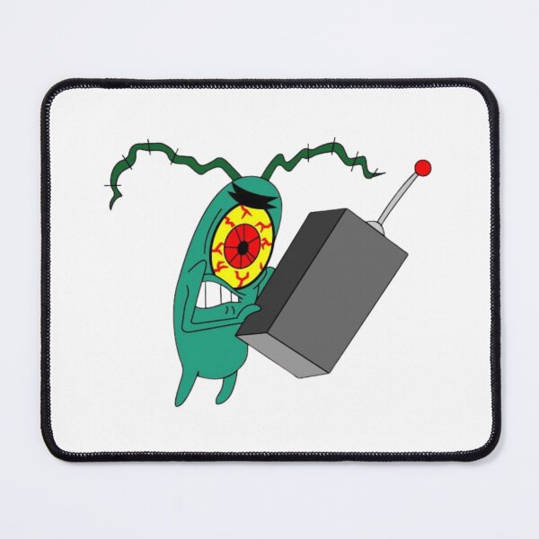 Item preview, Plankton With Remote Control Funny Cartoon designed and sold by Snowdog-Art.