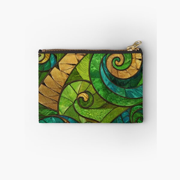 Item preview, New Zealand Māori Paua Pattern Koru Design 883 designed and sold by GrinGalore.
