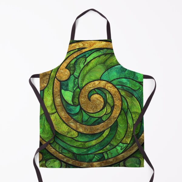 Item preview, New Zealand Māori Paua Pattern Koru Design 884 designed and sold by GrinGalore.