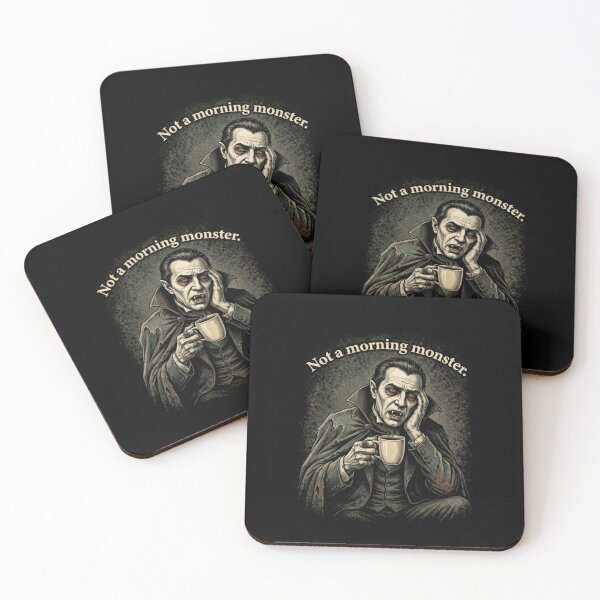 Item preview, Grumpy Dracula: Not a Morning Monster designed and sold by Wild Hare.