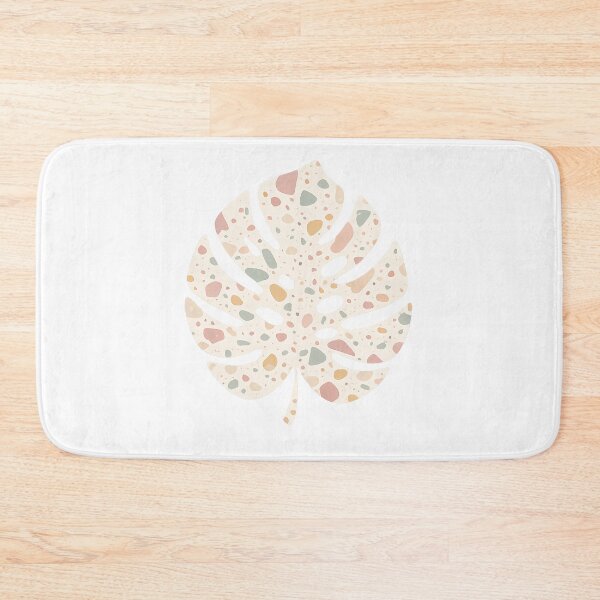 Item preview, Pastel Terrazzo Monstera Leaf — Boho Tropical Botanical Art designed and sold by Art-Selling.