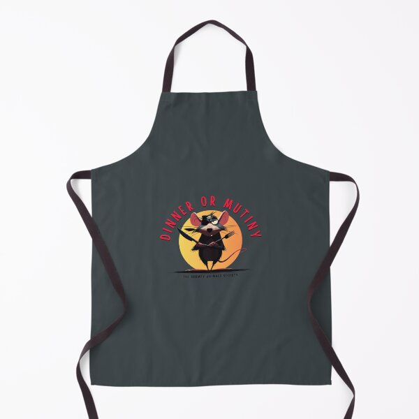 Item preview, Dinner or Mutiny – Grumpy Pirate Rat Illustration designed and sold by grumpyanimals.