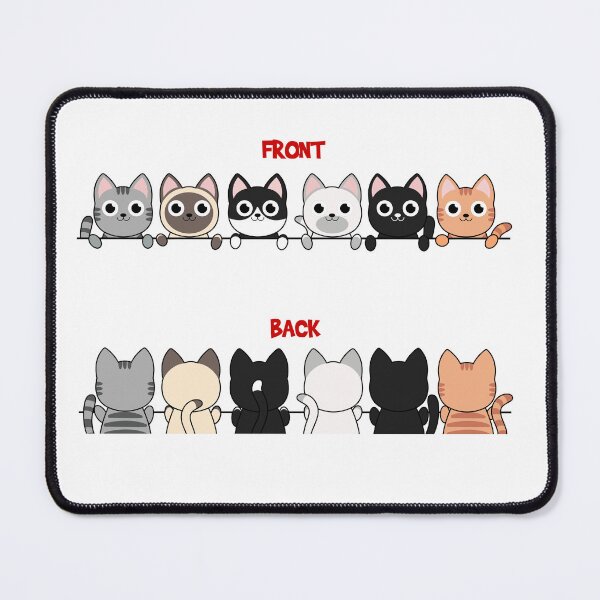 Item preview, Cute Cat Squad Design | Funny Cat Characters Shirt | Kawaii Cat Group | Cat Lover Gift | Cartoon Cats Illustration designed and sold by amareshdas008.