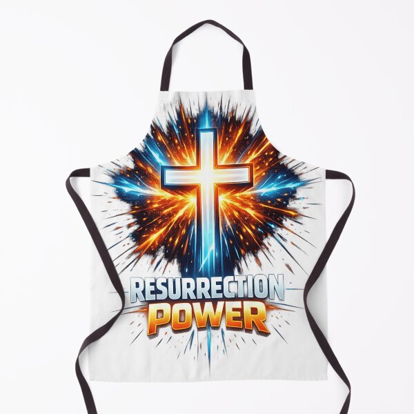 Item preview, Resurrection Power Christian Cross-Glowing Cross Faith Design, Jesus Easter Graphic, Bold Gospel Streetwear, Spiritual Victory Apparel designed and sold by Kingdom Warrior Tribe .