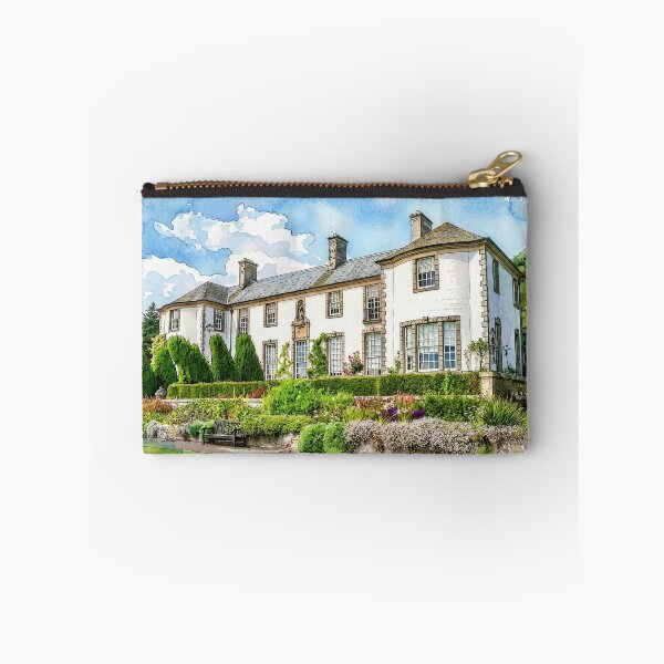 Item preview, Watercolour illustration of Hill of Tarvit, Fife, Scotland designed and sold by davidelder.