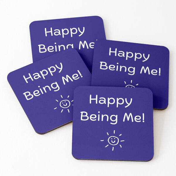 Item preview, Happy being me designed and sold by AlignedThreads.