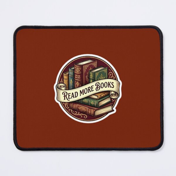 Item preview, Vintage Read More Books Sticker - Dark Academia Library Aesthetic Bookworm Gift designed and sold by M.O.K..