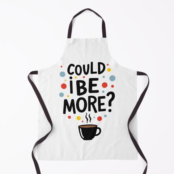 Item preview, Could I BE More? – FRIENDS Inspired Chandler Quote with Coffee | Funny Pop Culture Sticker & T‑Shirt designed and sold by Nene's design.