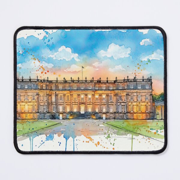 Item preview, Watercolour illustration of Hopetoun House, Scotland designed and sold by davidelder.