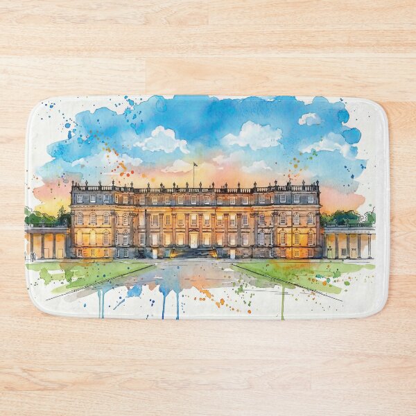 Item preview, Watercolour illustration of Hopetoun House, Scotland designed and sold by davidelder.
