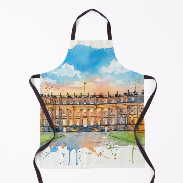 Item preview, Watercolour illustration of Hopetoun House, Scotland designed and sold by davidelder.