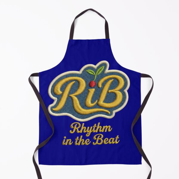 Item preview, Vintage Embroidered Patch Rhythm in the Beat Logo designed and sold by Rib-Brand.