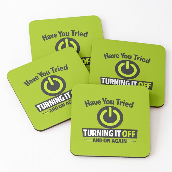 Item preview, Have You Tried Turning It Off and On Again designed and sold by AndreBarnard.