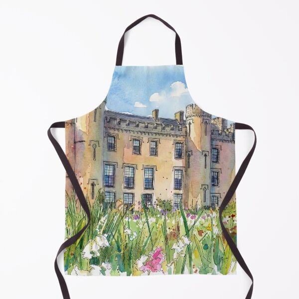 Item preview, Watercolour illustration of House of Binns, West Lothian, Scotland designed and sold by davidelder.