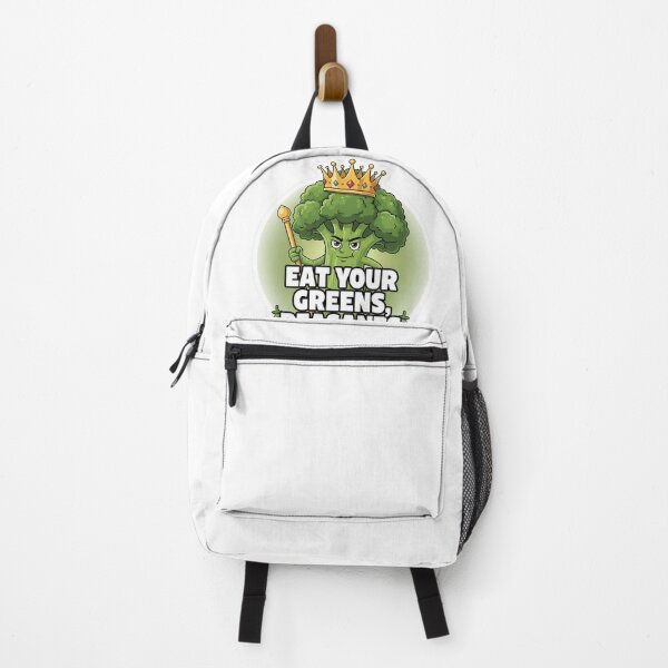 Item preview, King Broccoli Eat Vegetables Commoners Fun designed and sold by FunnyDesigns221.