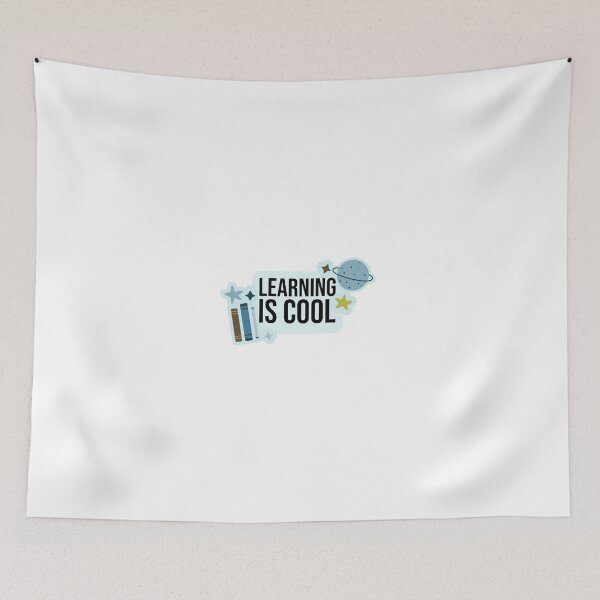 Item preview, Learning Is Cool Digital Brain Tech Art designed and sold by Amazing-Gadgets.