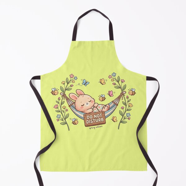 Item preview, Do Not Disturb Cute Bunny Spring Edition Introvert Aesthetic Design designed and sold by Quiet Mode Studio.