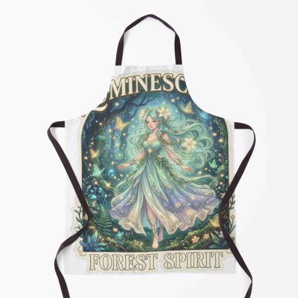 Item preview, Luminescent Forest Spirit: Anime Goddess & Glowing Butterflies designed and sold by ArtisticlyVibes.