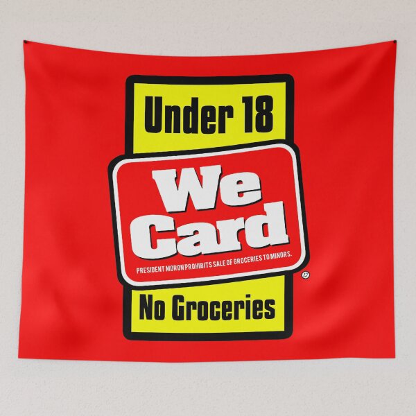 Item preview, tRUMP Groceries Sticker - Under 18 No Groceries designed and sold by Thelittlelord.