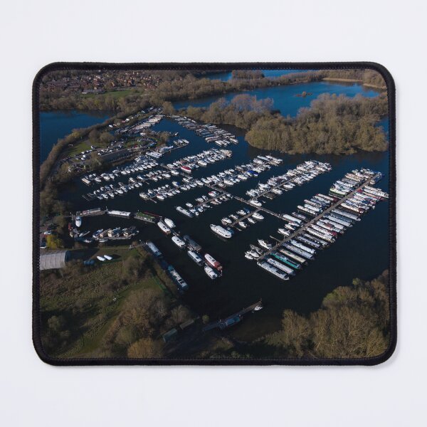 Item preview, Aerial View of Thames and Kennet Marina, Reading United Kingdom designed and sold by Ryan  Ten.