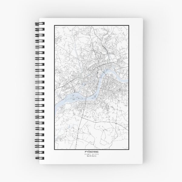 Item preview, Pyongyang City Line Art Vertical designed and sold by DrawMeACity.