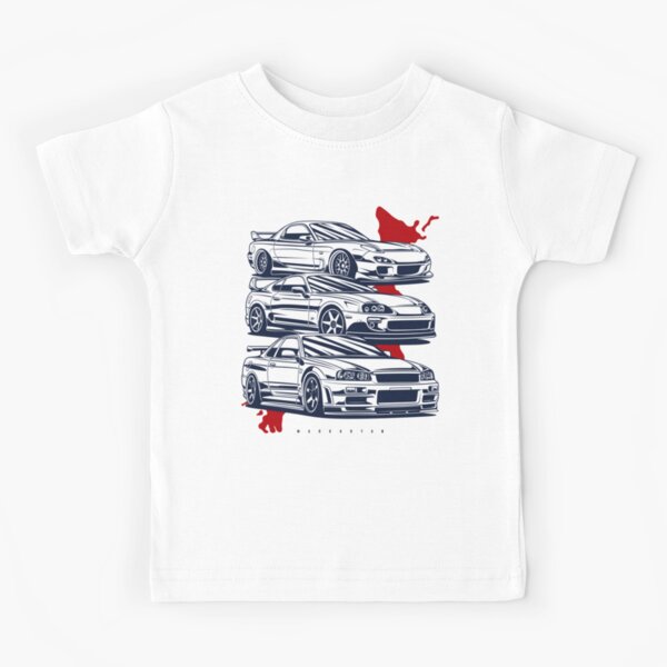 Dinamico Duo Mazda RX 7 SUPER AUTO Kids T Shirt