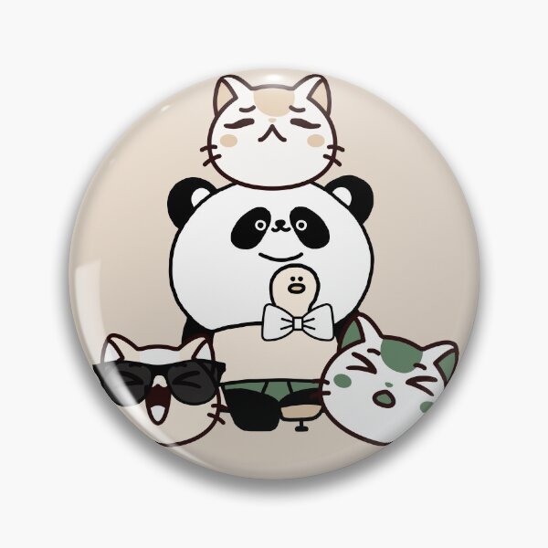 Item preview, Panda with Prosthetic Leg and Cat Squad designed and sold by Kanniax.