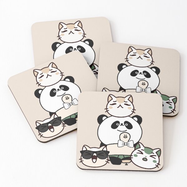 Item preview, Panda with Prosthetic Leg and Cat Squad designed and sold by Kanniax.
