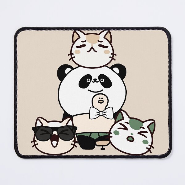 Item preview, Panda with Prosthetic Leg and Cat Squad designed and sold by Kanniax.