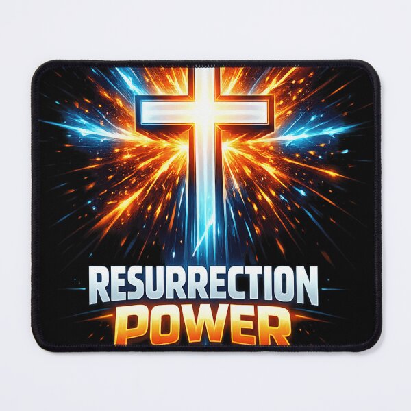 Item preview, Resurrection Power Christian Cross-Glowing Cross Faith Design, Jesus Easter Graphic, Bold Gospel Streetwear, Spiritual Victory Apparel designed and sold by Kingdom Warrior Tribe .