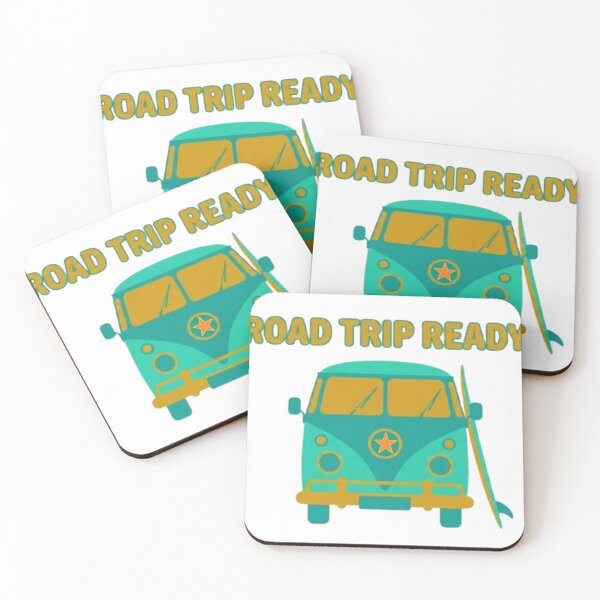 Item preview, Road Trip Ready Retro Camper Van Surf Beach designed and sold by Fertous.