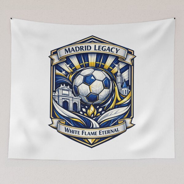 Item preview, Madrid Majestic Legacy T Shirt, City Eternal Glory Mug, Global Soccer City Gift designed and sold by YMLux.