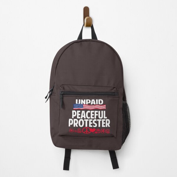 Item preview, Unpaid Peaceful Protester Minimalist Statement Design designed and sold by Colorfulman.