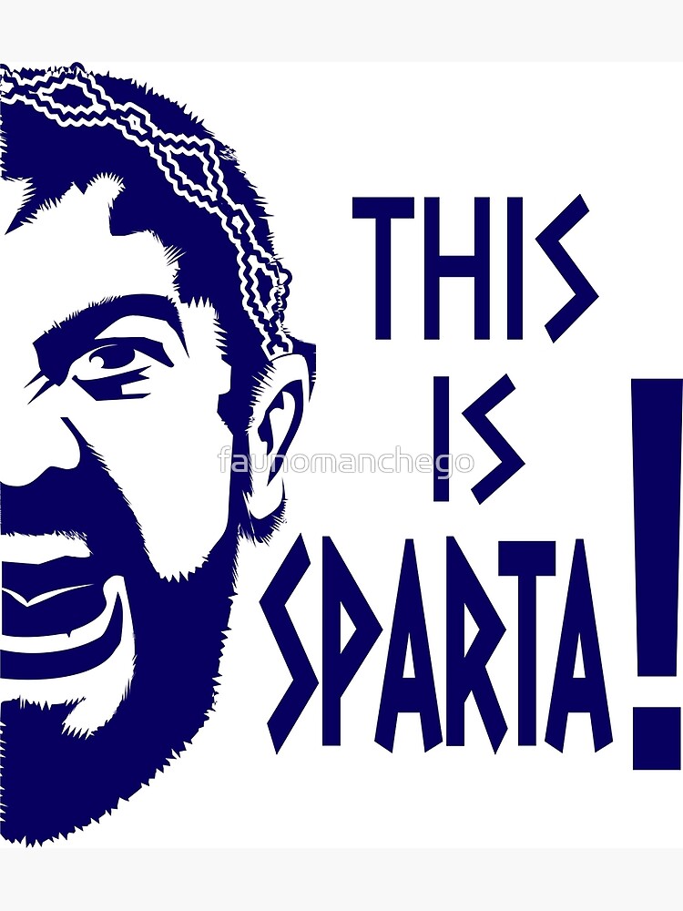 This is SPARTA! | Greeting Card