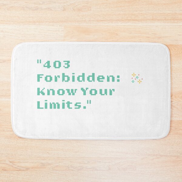 Item preview, 403 Forbidden Security Art designed and sold by Amazing-Gadgets.