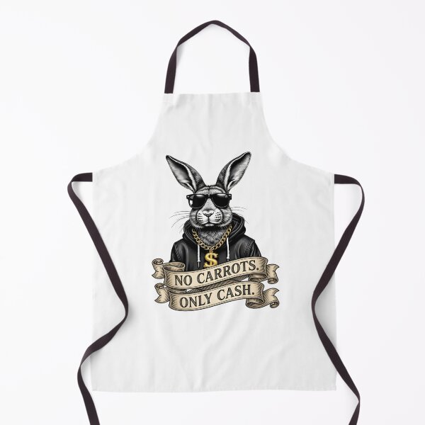 Item preview, No Carrots Only Cash Bunny Shirt – Urban Streetwear Graphic Tee designed and sold by relso.