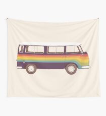Van - Rainbow Wall Tapestry