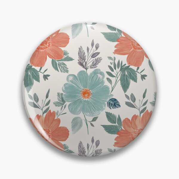 Item preview, Modern Nordic Floral Pattern designed and sold by soft-pop-studio.