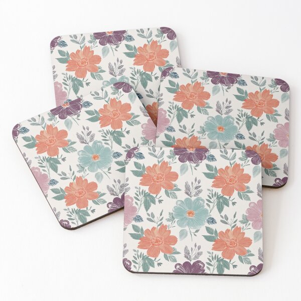 Item preview, Modern Nordic Floral Pattern designed and sold by soft-pop-studio.