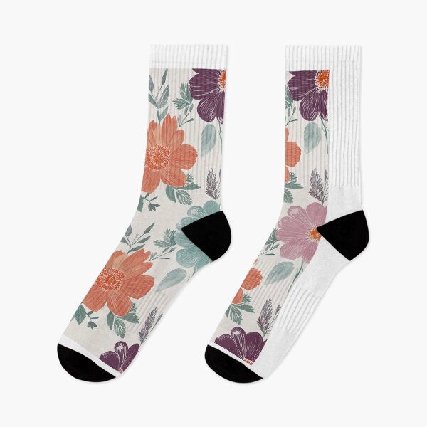 Item preview, Modern Nordic Floral Pattern designed and sold by soft-pop-studio.