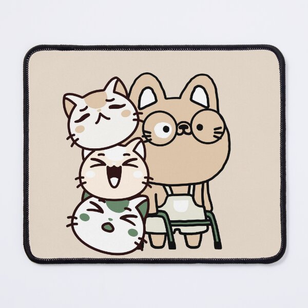 Item preview, Cat with Walker and Joyful Cat Squad designed and sold by Kanniax.