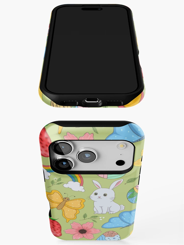 Thumbnail 3 of 4, iPhone Case, Spring Things Repeatable Pattern designed and sold by Aquarthyst.