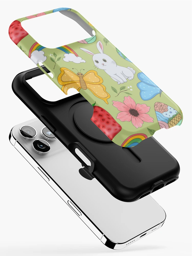 Thumbnail 2 of 4, iPhone Case, Spring Things Repeatable Pattern designed and sold by Aquarthyst.