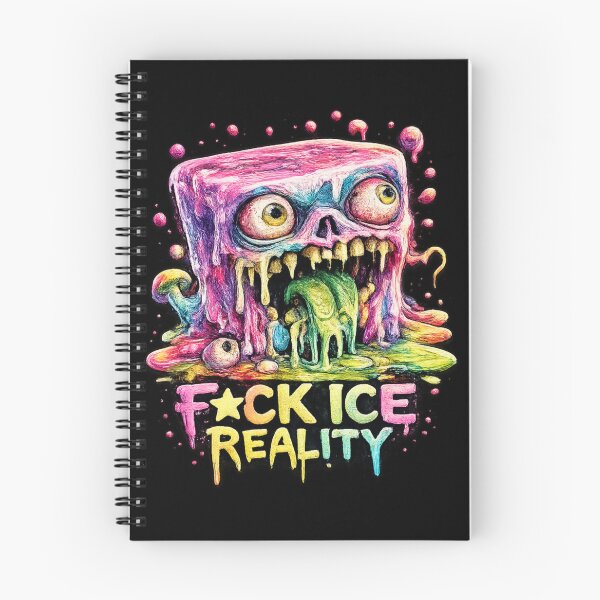 Item preview, F*ck Ice Reality Melting Skull – Trippy Horror Ice Cube Design designed and sold by MariDonna.