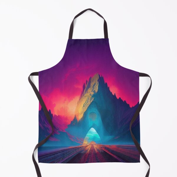 Item preview, A surreal neon path into another world full of light, color, and mysterious energy. designed and sold by FotoworldEdel.