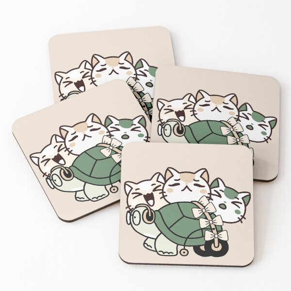 Item preview, Inclusive Turtle with Walker and Joyful Cat Squad designed and sold by Kanniax.