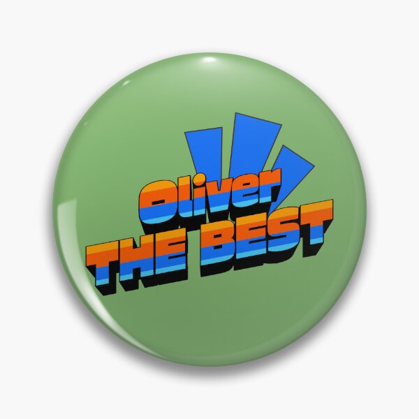 Item preview, Oliver The Best - Vintage 60s Retro Pop Art Typography designed and sold by infinitearte.