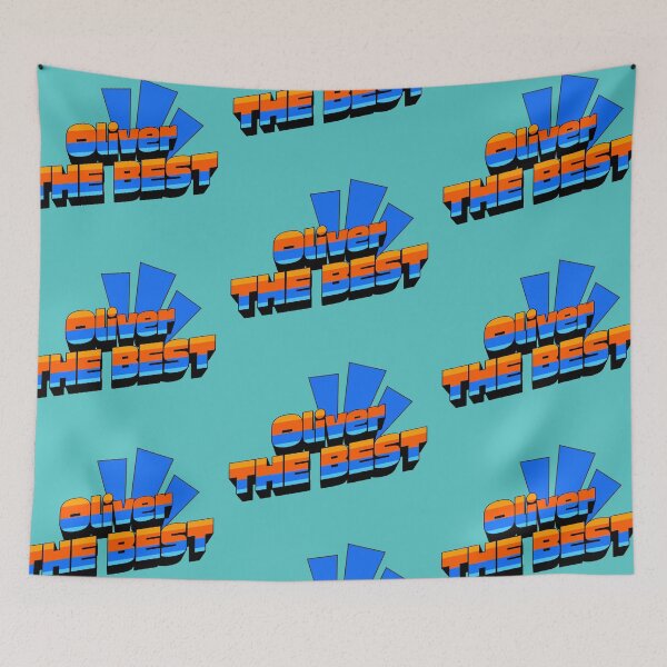 Item preview, Oliver The Best - Vintage 60s Retro Pop Art Typography designed and sold by infinitearte.